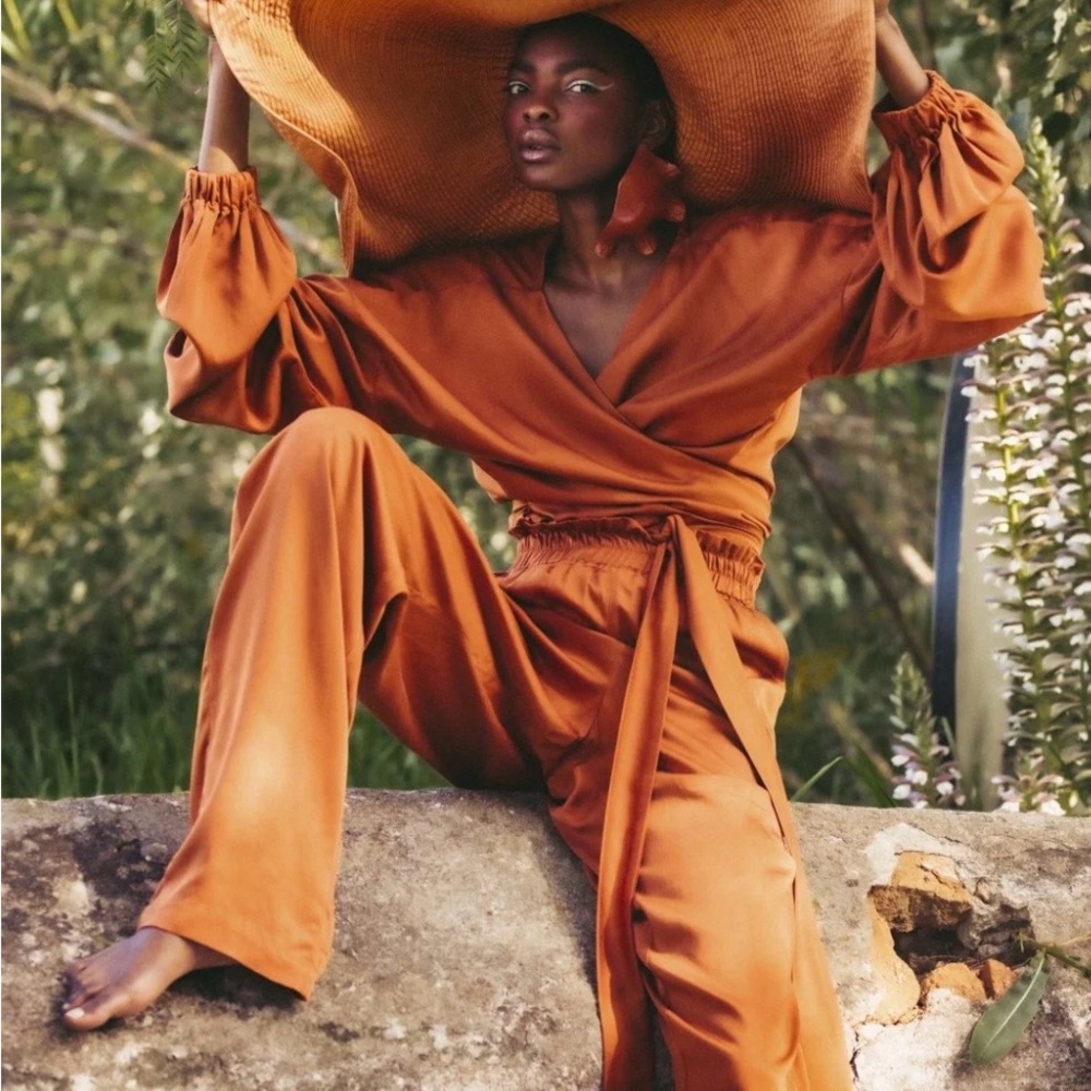 Diarrablu Pants - Rust - NWT